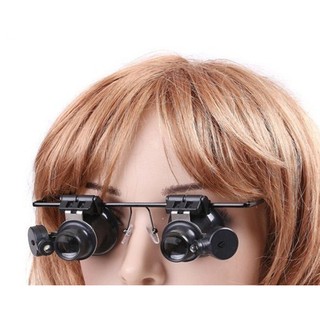 Kính lúp đeo mắt có đèn