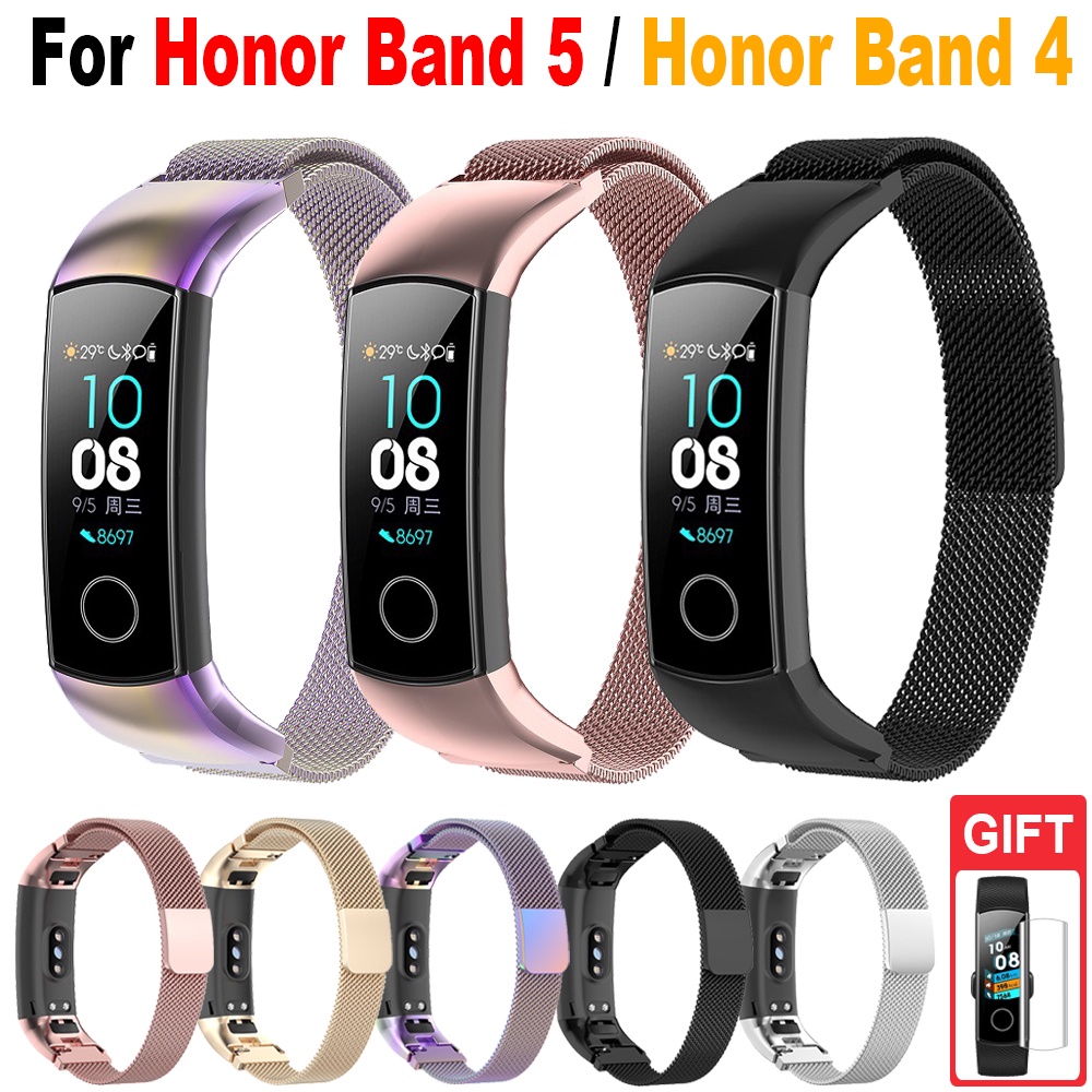 Dây Đeo Inox Milanese Cho Đồng Hồ Thông Minh Honor Band 5 / Honor Band 4