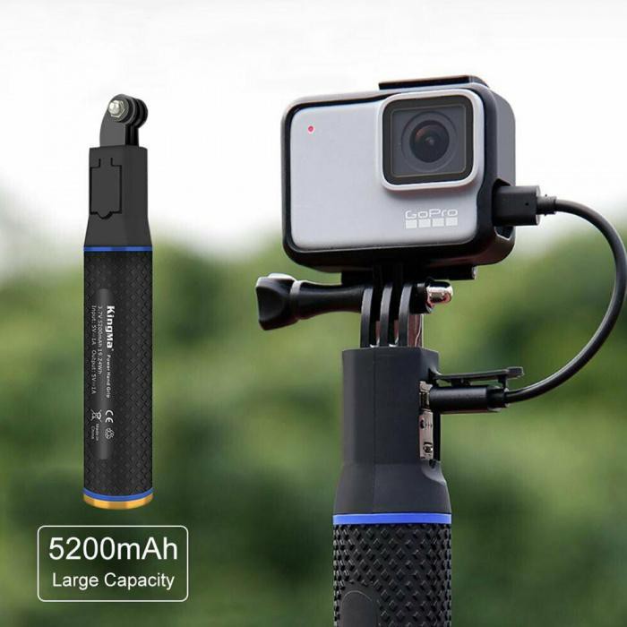 Pin dự phòng GoPro 8 7 6 5 4 kiêm tay cầm quay phim KINGMA | BigBuy360 - bigbuy360.vn