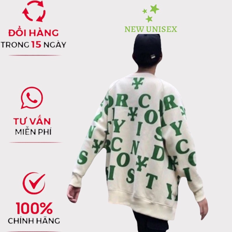 Áo Khoác Nỉ Cadigan Nam Nữ Phối 2 Túi Hộp Cùng Chữ Thời Trang Cực Teen Mẫu Mới Hot Trend