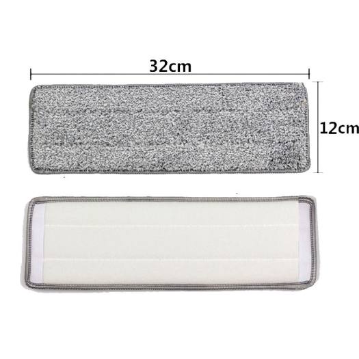 Bông lau thay thế cho bộ lau nhà tự văt 2 ngăn kích thước 12x32 cm