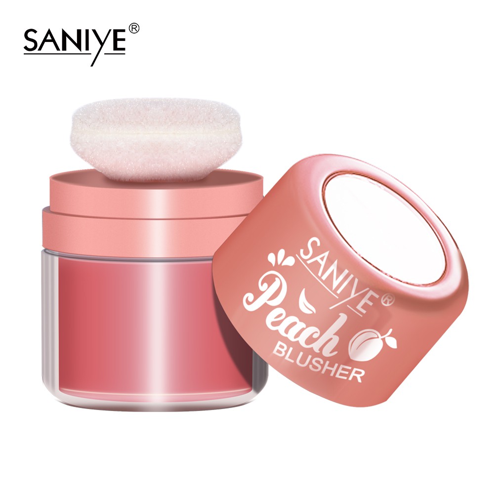 [Hàng mới về] Phấn má hồng mềm chiết xuất đào cho trang điểm chuyên nghiệp SANIYE BL009 | BigBuy360 - bigbuy360.vn