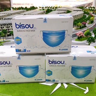 Khẩu trang kháng khuẩn Bisou