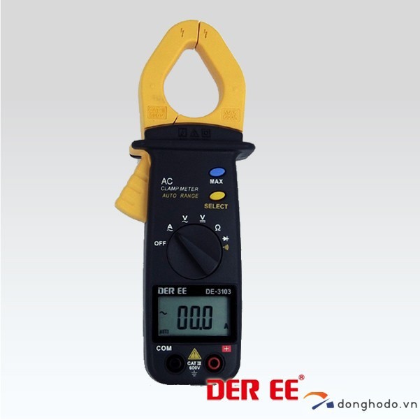Ampe kìm đo AC DEREE DE-3103 - 600A