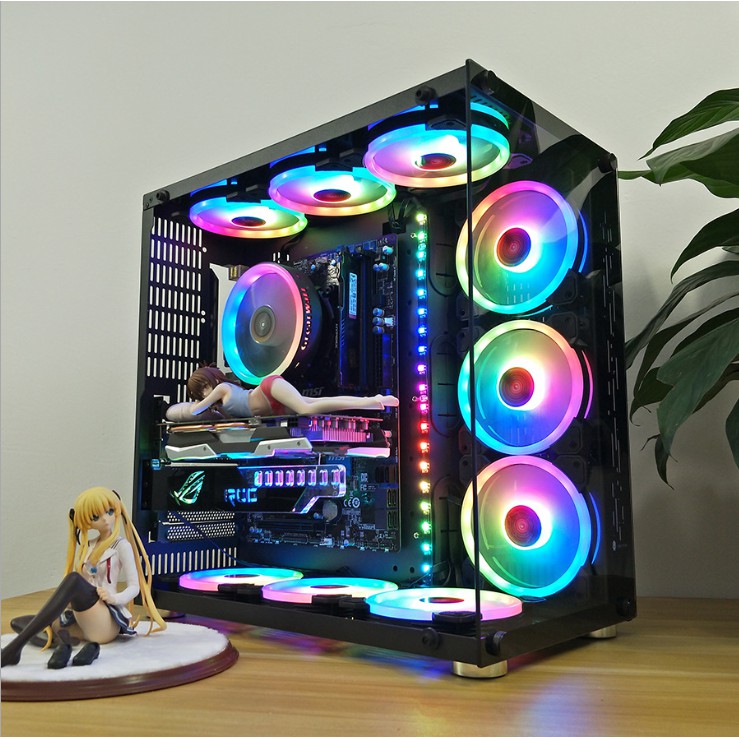 Vỏ Case 2 Mặt Kính Cường Lực Coolmoon Aquarius Plus