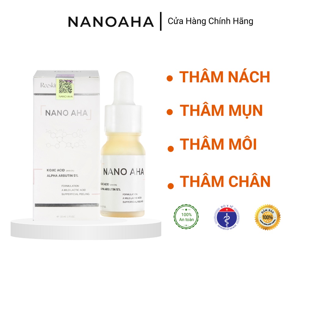 Serum Khử Thâm Nano AHA - Hiệu Quả 7 Ngày