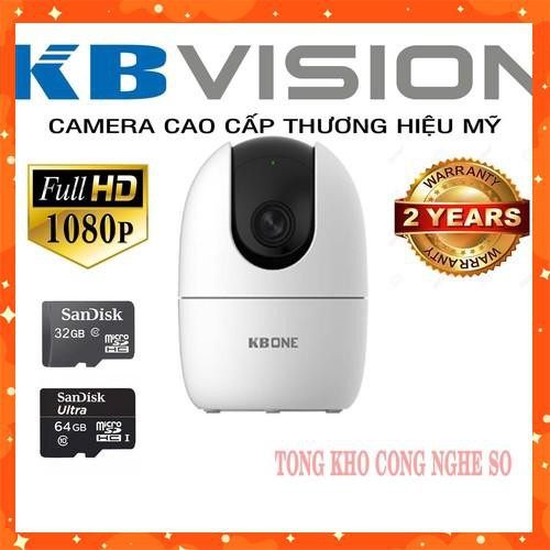 {Giá Hủy Diệt} Camera IP Wifi 2.0MP KN-H21PW - Kèm Thẻ Nhớ Tùy Chọn - Nhỏ Gọn Tiện Ích - Bảo Hành 2 Năm . | BigBuy360 - bigbuy360.vn