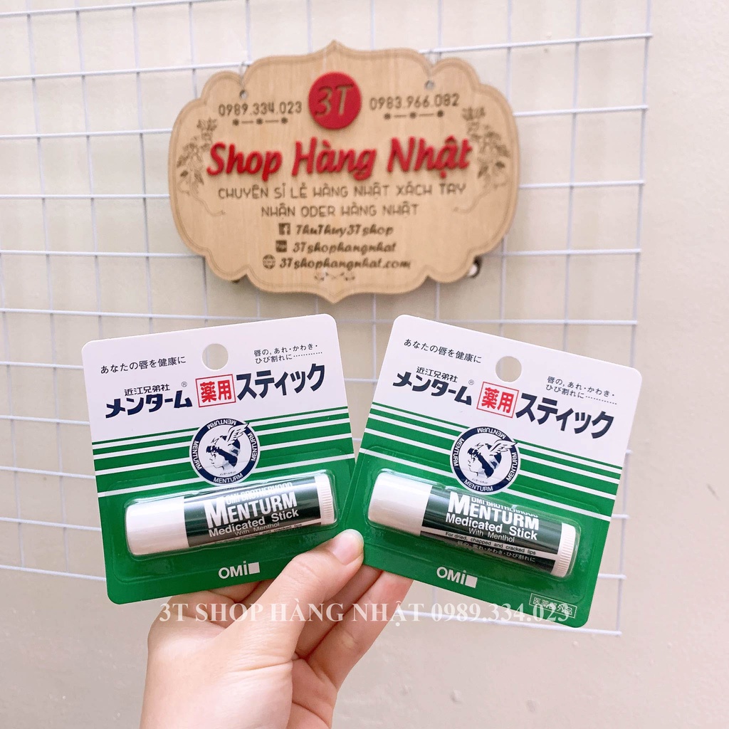 Son dưỡng môi OMi Menturm hương bạc hà