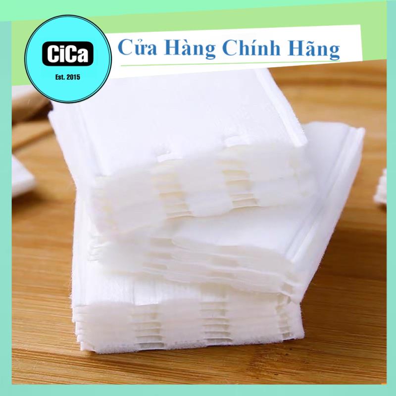 Bông tẩy trang 3 lớp Cotton Pads túi 222 miếng - mềm mịn - siêu sạch