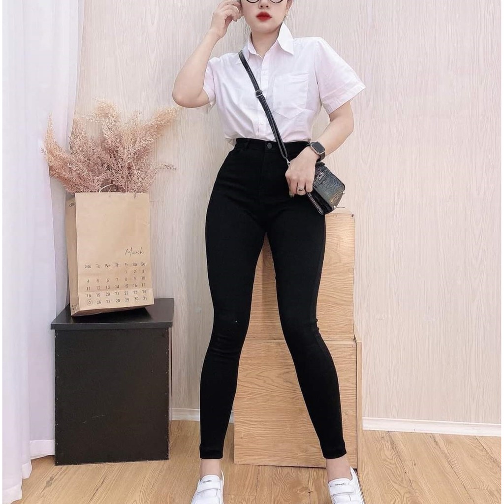 Quần Jeans Nữ Lưng Cao (Có Size Lớn)