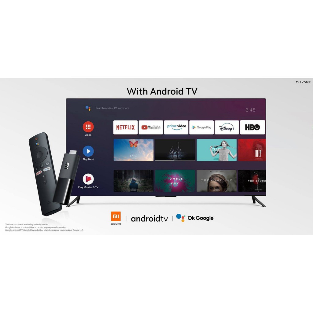 Đầu Android TV Xiaomi Mi TV Stick Quốc Tế Digiworld Bảo hành 6 tháng  chính hãng - Minh Tín Shop