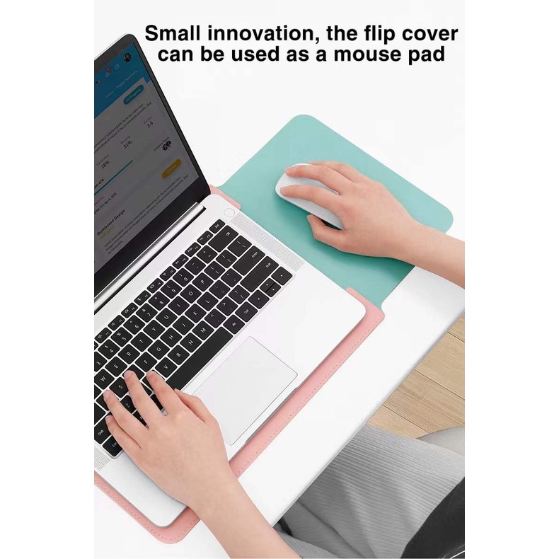 Túi da PU đựng máy tính xách tay nhiều màu tùy chọn 11/13/15 inch