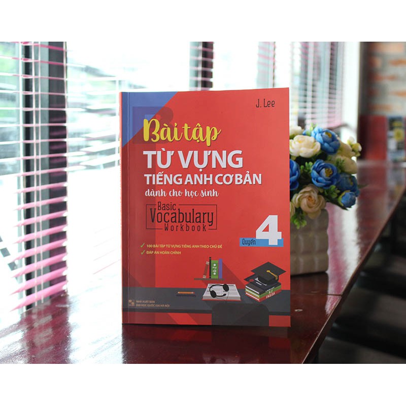 Sách ComBo: 6 Cuốn Bài Tập Từ Vựng Tiếng Anh Cơ Bản Dành Cho Học Sinh