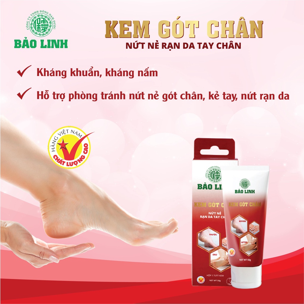 Kem Gót Chân Bảo Linh 50gram