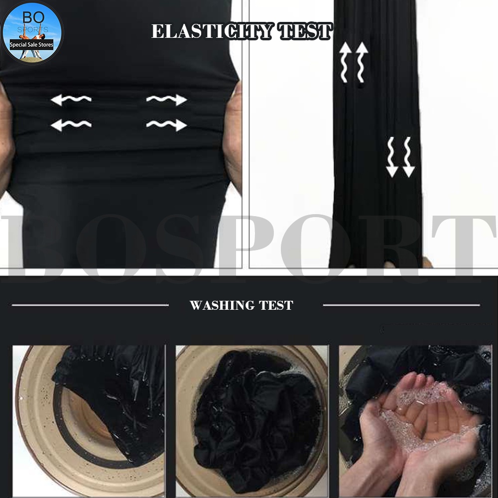 BOSPORT 40-100KG QUẦN GIỮ NHIỆT COMBAT PRO LEGGING NAM DÁNG LỬNG MÀU ĐEN
