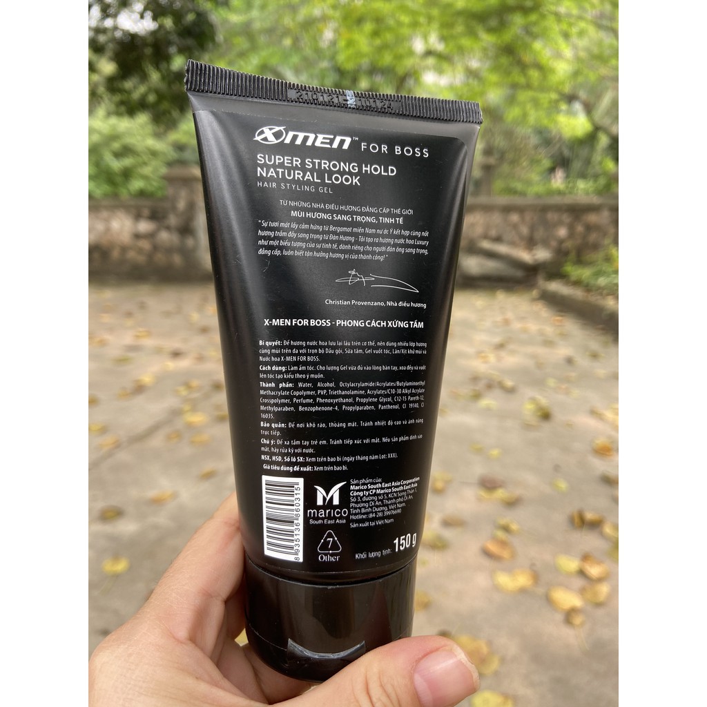 GEL VUỐT TÓC XMEN FOR BOSS 150G