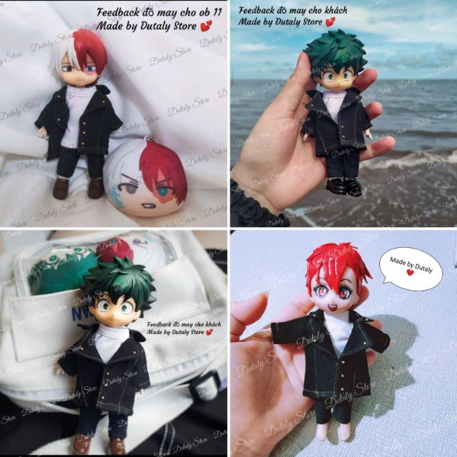 Ob11 - set 17 quần áo cho obitsu 11, nendoll, ymy, ddf, UFdoll