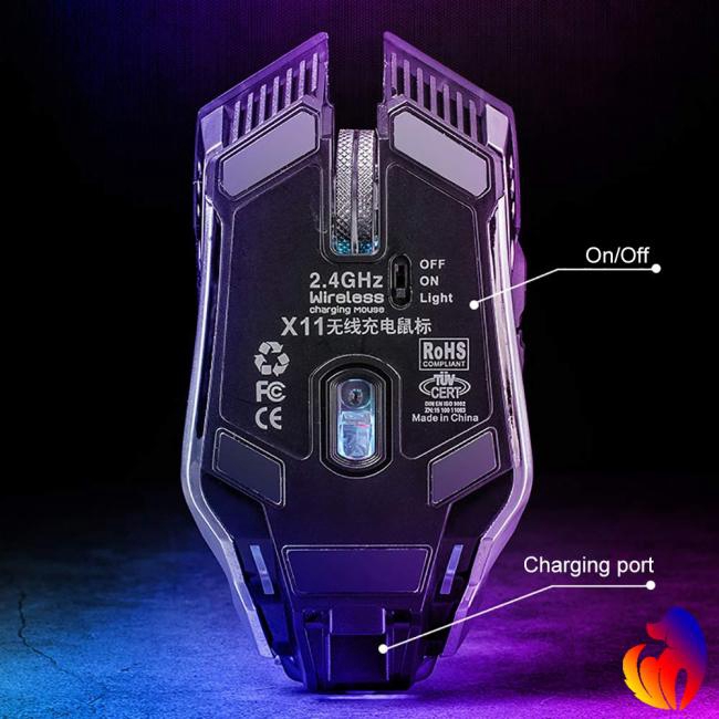 Blackhole Chuột Quang Không Dây 2.4g 2400dpi Cho Laptop