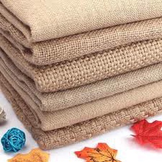 Vải bố đay cao cấp (khổ 80cm) dùng Trang trí nhà cửa - Decor - Chụp hình - Trang trí - Thêu tay - Đồ Handmade chất lượng