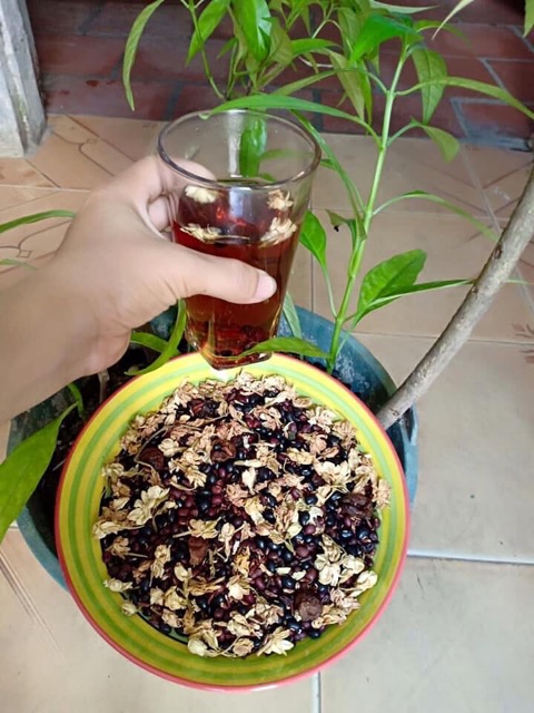 1 Kg Trà gạo lứt hoa nhài Giảm cân hiệu quả Hand made rang tay | BigBuy360 - bigbuy360.vn