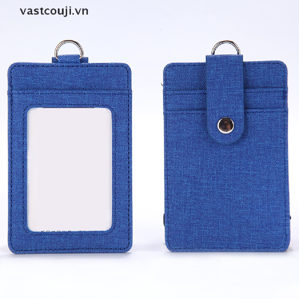 Bao Da Đựng Thẻ ID Có Thể Thu Gọn Tiện Dụng Cho Nam Và Nữ