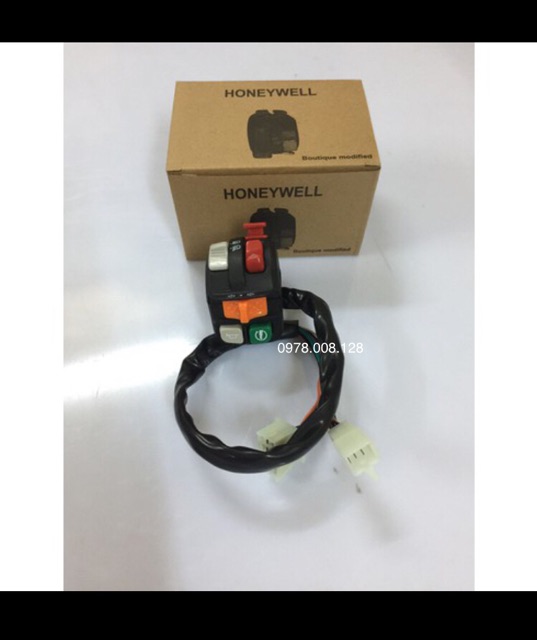 Cùm công tắc HONEYWEll gắn xe wave sirius