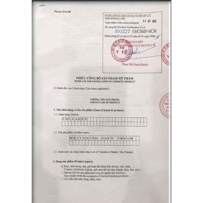 Face Lạnh Ncolagen Kem Dưỡng Ban Đêm