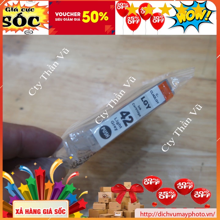 Bộ thỏi nguyên bản mã canon 42 hệ thống dẫn mực ngoài liên tục đã có mực chỉ việc sử dụng chuẩn đẹp bền Kholinhkienmayin