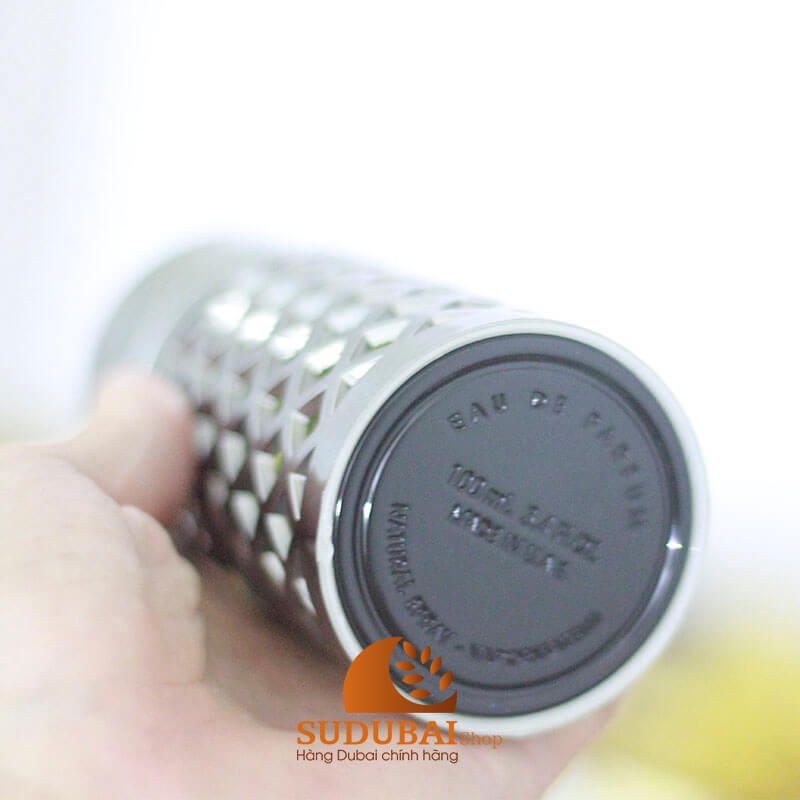 Jazzab Silver Lattafa Nước hoa Dubai Nam Jazzab Silver Lattafa Tươi Mát Thể Thao 100ml trẻ trung lịch lãm thơm dai