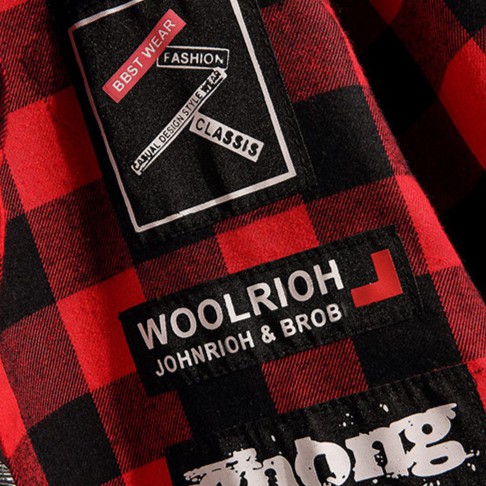 Áo khoác sơ mi caro nam phong cách Hàn 02 | BigBuy360 - bigbuy360.vn