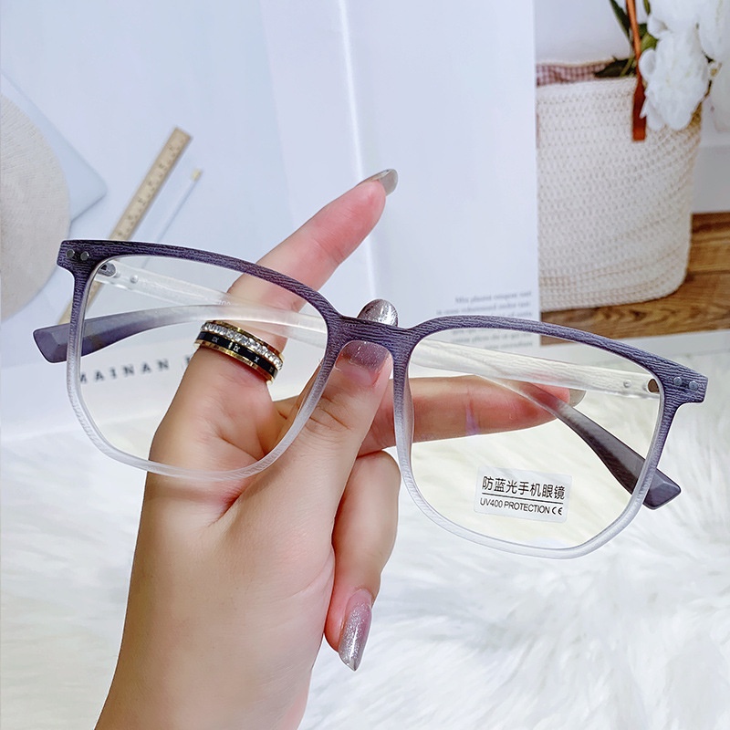 Mắt Kính Gọng Gỗ Phong Cách retro Thời Trang Cho Nam Nữ