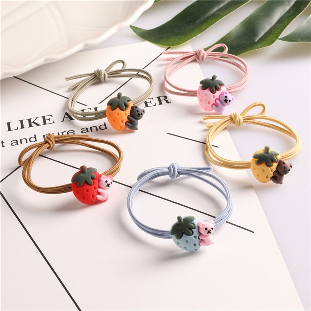 Cột tóc đáng yêu cho Nữ phong cách Hàn Quốc nhiều mẫu ngẫu nhiên