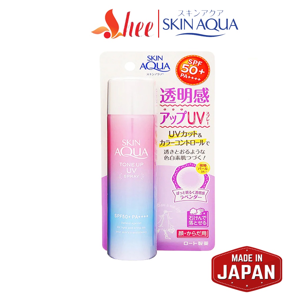 Xịt chống nắng Skin Aqua Tone Up UV SPF50+ PA++++