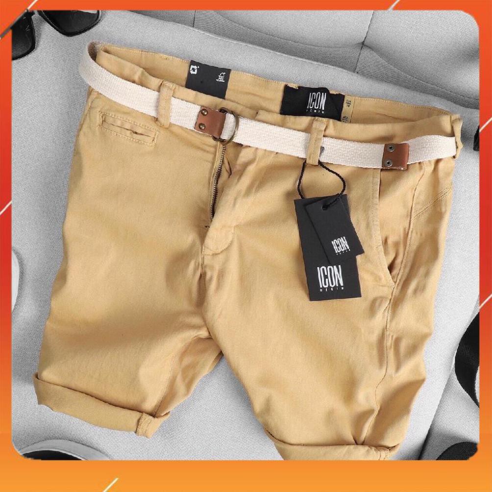 Quần short kaki nam hàn quốc đẹp giá rẻ quần short màu vàng TCS (Ảnh thật)