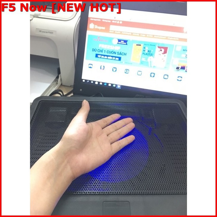 [Xả Kho] Đế Tản Nhiệt Làm mát Laptop HIDEKI H36
