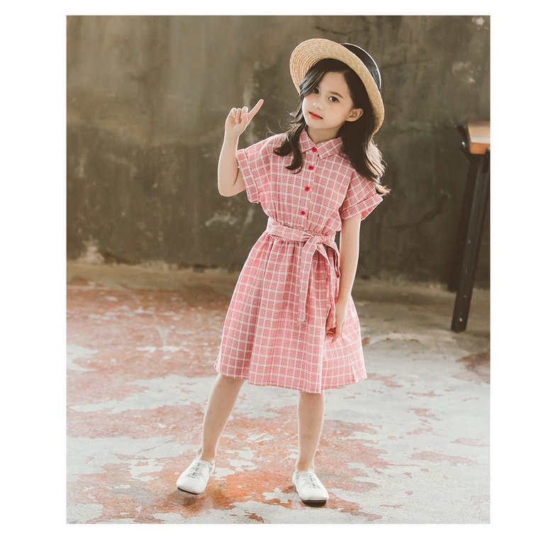 Đầm Công Chúa Kiểu Hàn Quốc Thời Trang Mùa Hè Xinh Xắn Cho Bé Gái Từ 3 Đến 4-5 Đến 6 Đến 7 Đến 8-9 - 10 Tuổi