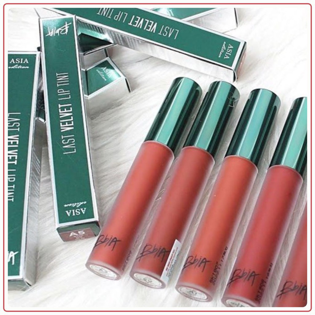 Son kem lì BBIA Velvet Lip Tint 5g Chính Hãng