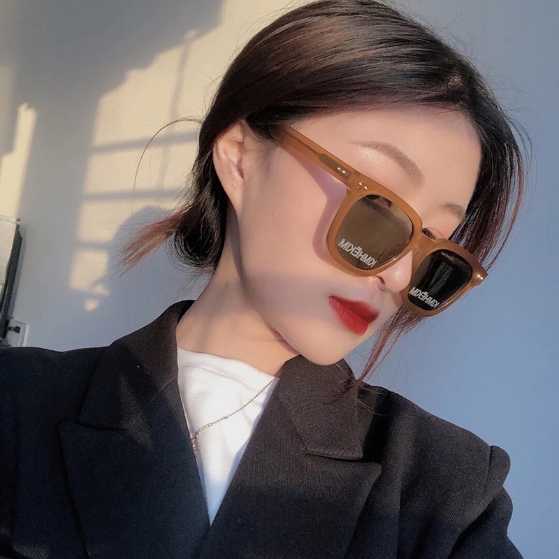 Kính Mát Kimhekim Màu Sắc Ngọt Ngào Phong Cách Retro Hàn Quốc Cho Nam Và Nữ