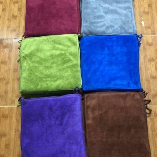 Combo 10 chiếc khăn lau bếp,lau kính và nội thất trong nhà.kt 30x30 loại dầy