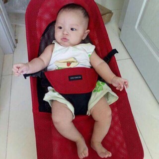 Ghế rung lưới thoáng mát cho bé