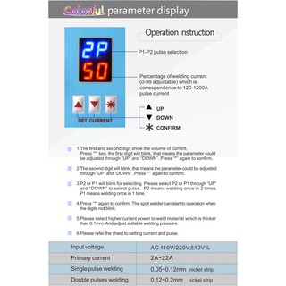 Máy Hàn Cell Pin 18650 Sunkko 737G+ Plus