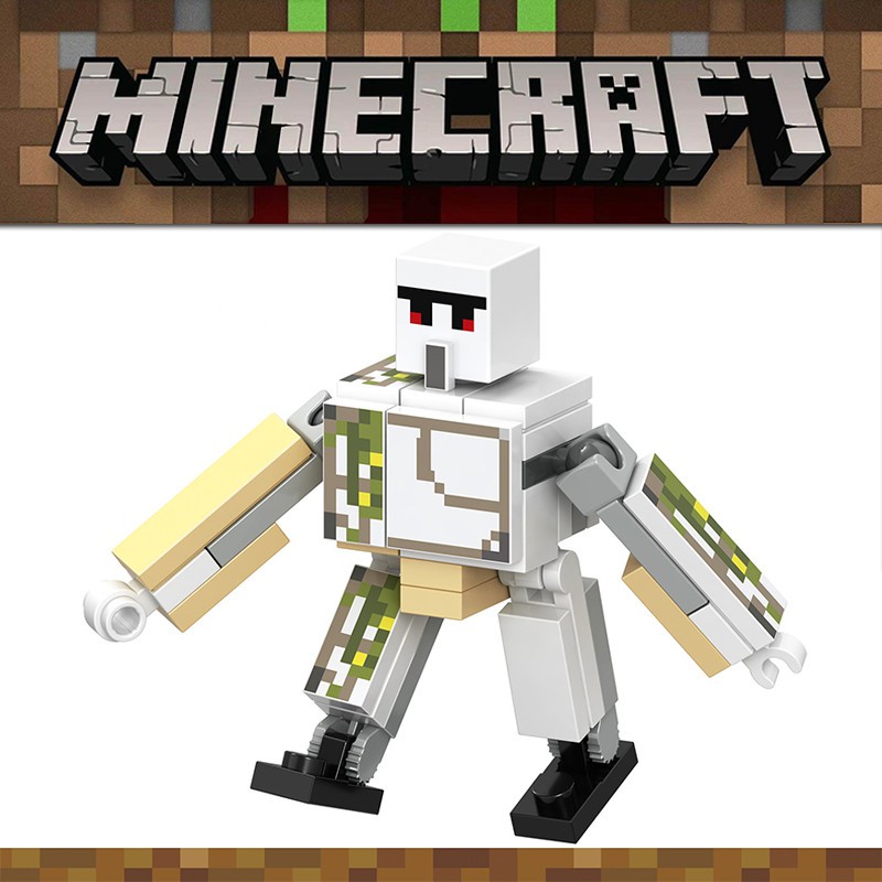 Mô hình lắp ráp nhân vật game minecraft 5-6cm độc đáo sáng tạo