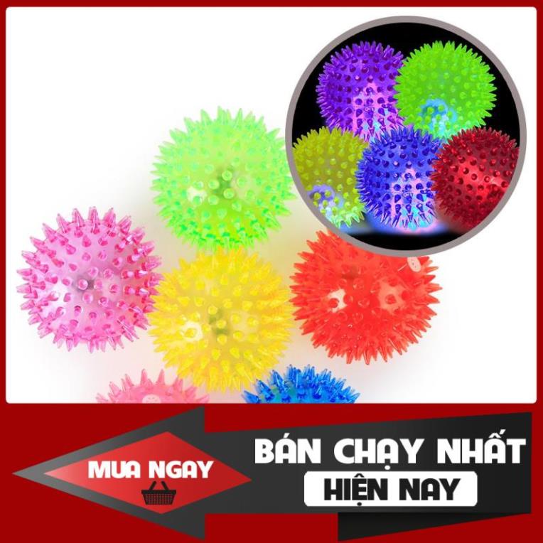 [ Bán sỉ ] ĐỒ CHƠI CHO CHÓ MÈO Bóng gai phát sáng