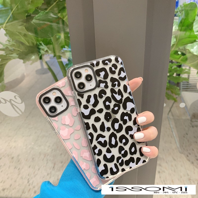 Ốp Điện Thoại Trong Suốt Họa Tiết Da Báo Cho Iphone 12 Pro Max 11 | BigBuy360 - bigbuy360.vn