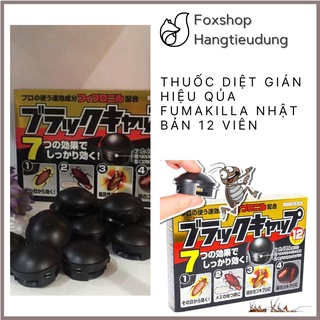 Thuốc Diệt Gián Hiệu Qủa FUMAKILLA Nhật Bản 12 Viên An Toàn Hiệu Quả Cho Con Người Và Vật Nuôi