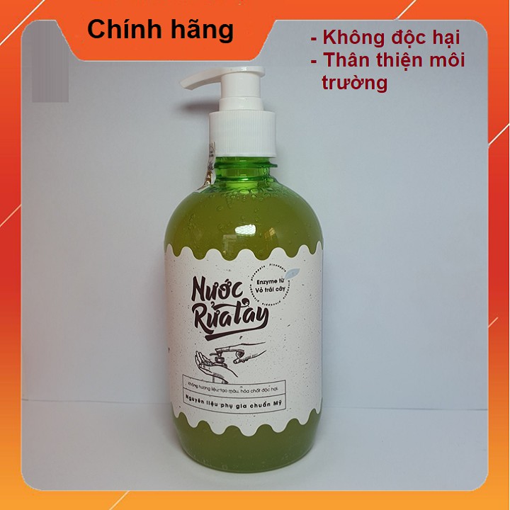 Nước Rửa Tay Sinh Học Fuwa-3e Từ Trái Cây - 500ml