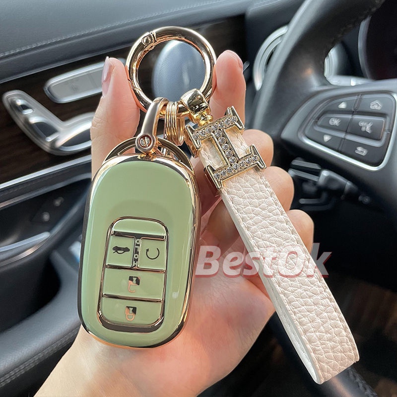 Vỏ Bảo Vệ Chìa Khóa Điều Khiển Từ Xa Cho Xe Hơi Honda Civic FE 1.5E 1.5V 1.5RS HRV CRV Civic Accord 2022