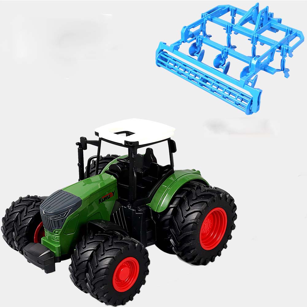 Mô Hình Xe Kéo Nông Trại Bằng Hợp Kim Tỉ Lệ 1/24 DIY