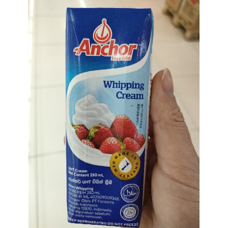 KEM TƯƠI ANCHOR HỘP 250ML