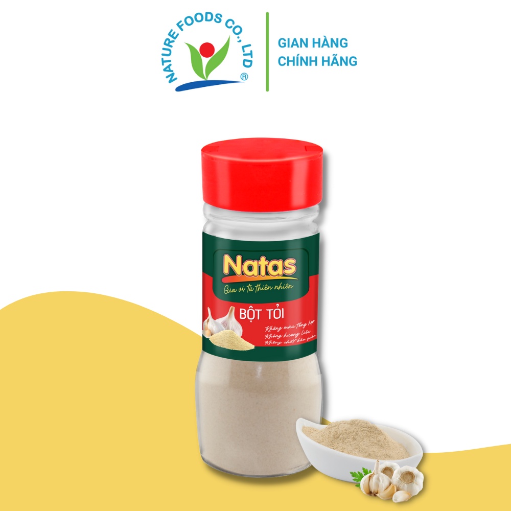 Bột tỏi Natas Hũ 65g